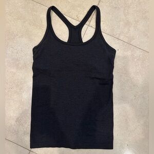 Lululemon Ebb to Street Black Tank Top 8
